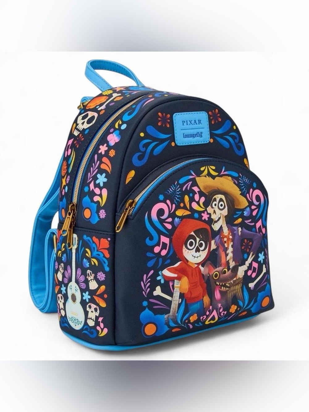 Loungefly Disney Pixar Coco Trio Art
Mini Backpack
